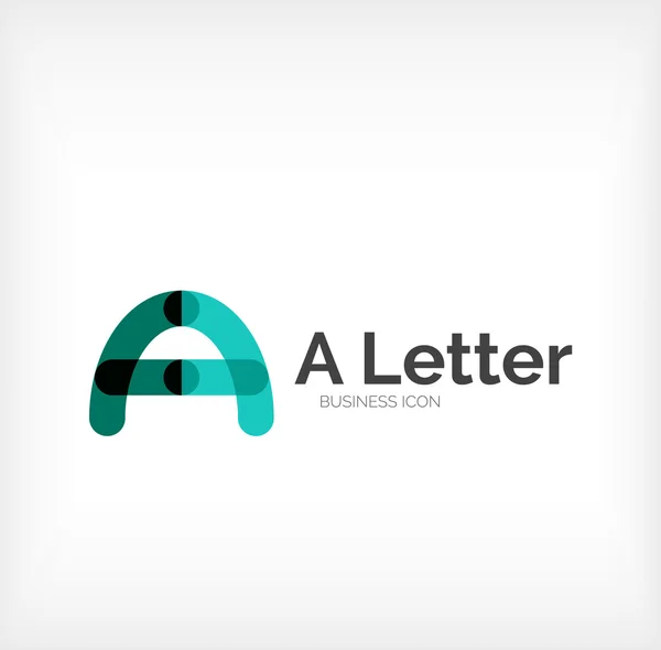 ABC list logo — Wektor stockowy