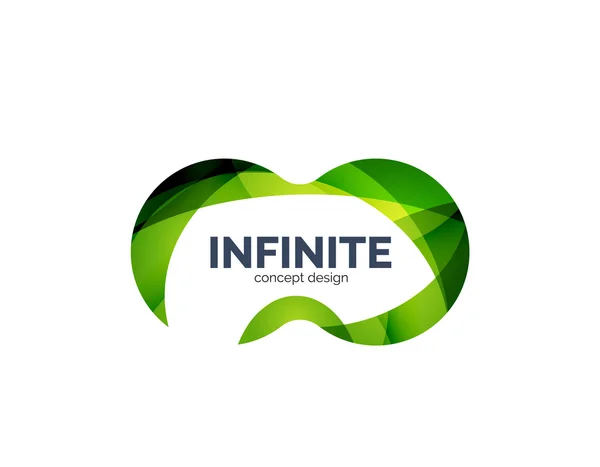 Concept de logo d'entreprise Infinity — Image vectorielle