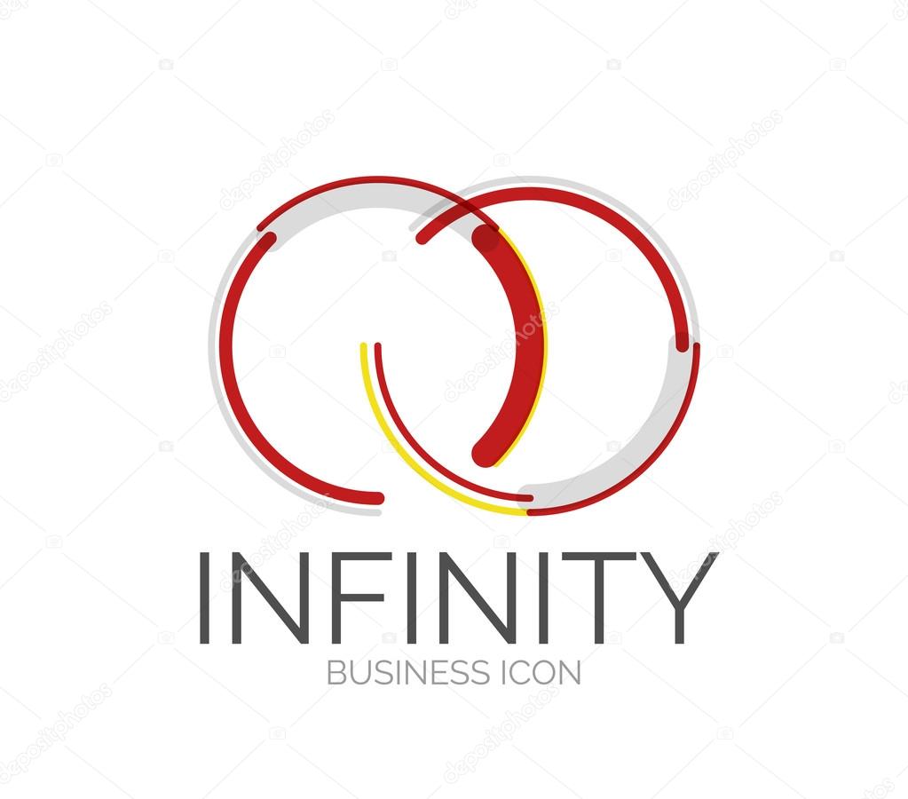 Minimal line design logo, business icon, branding emblem