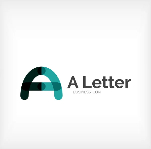 ABC list logo — Wektor stockowy