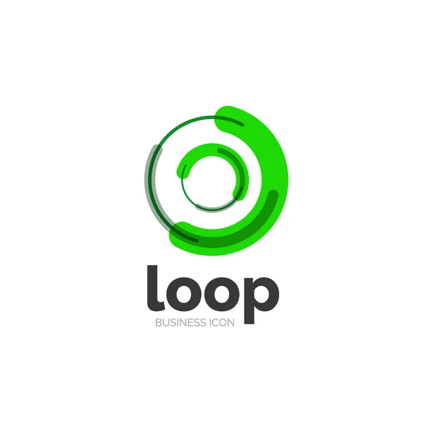 Loop, icono de negocio infinito — Archivo Imágenes Vectoriales