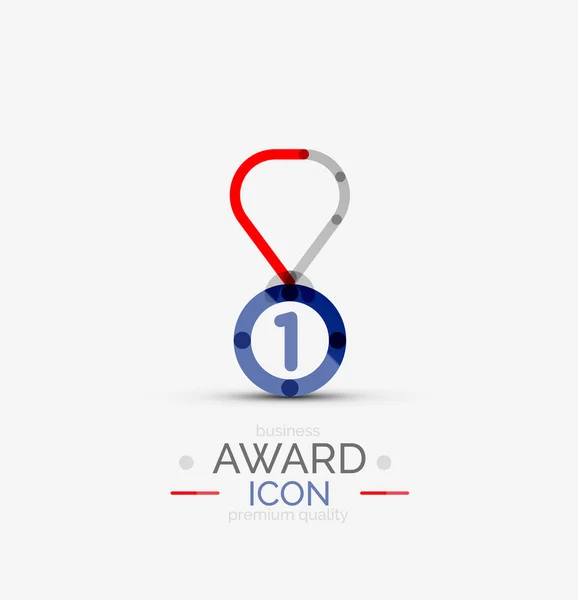 Award icon, logo. — Stock Vector