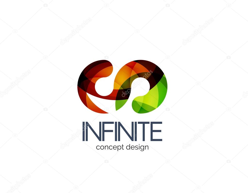 Infinity business logo concept, cycle or loop concept