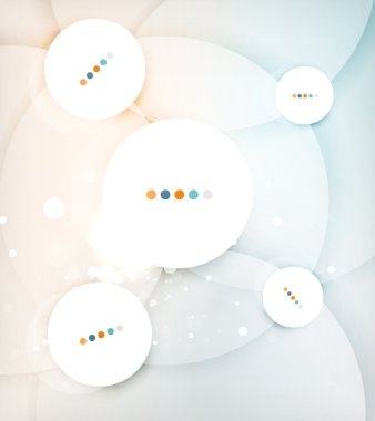 Renkli Daireler kompozisyon