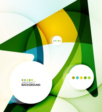 akan şekiller taze iş şablonu