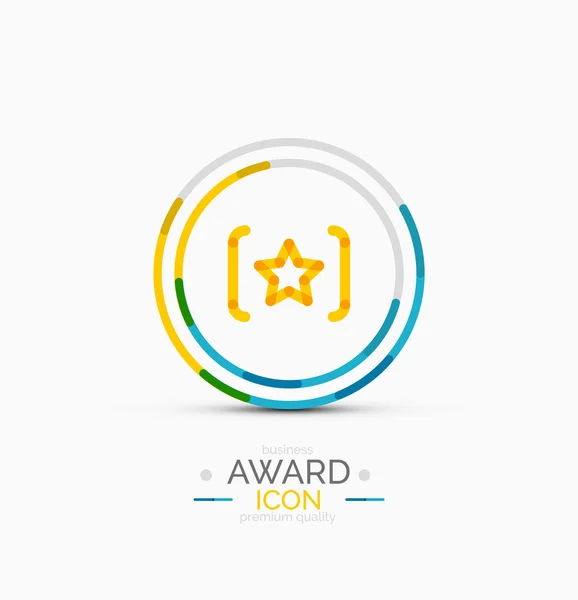 Award pictogram, logo — Stockvector