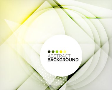 Renkli Daireler kompozisyon