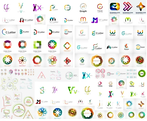 Logo méga collection — Image vectorielle