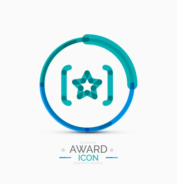 Award icon, logo — Stock Vector