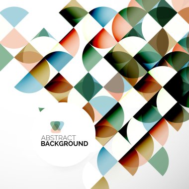 İş soyut geometrik şablonu