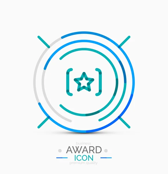 Award pictogram, logo — Stockvector