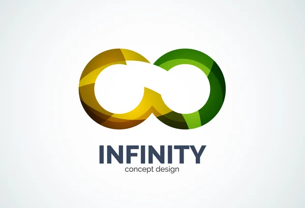 Значок логотипу компанії Infinity — стоковий вектор