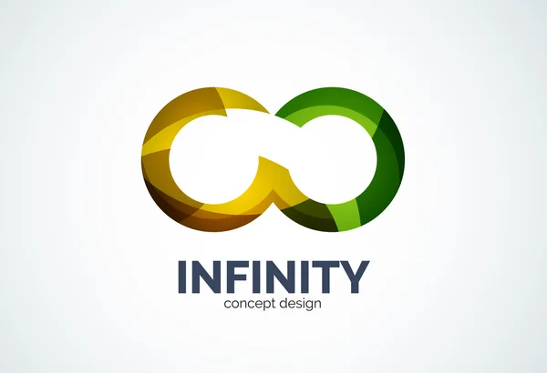 Infinity logo de l'entreprise icône — Image vectorielle