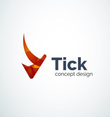 Soyut kene logo tasarımı