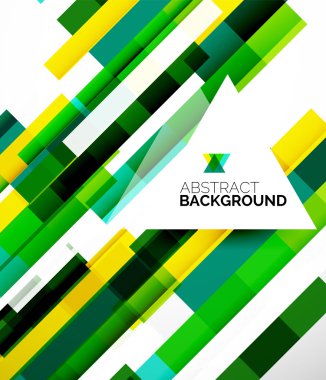 Soyut el ilanı şablonu tasarım arka plan