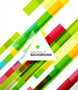 Soyut el ilanı şablonu tasarım arka plan