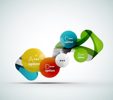 modern iş infographics
