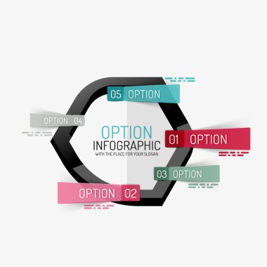 en az satır tasarım office web infographics