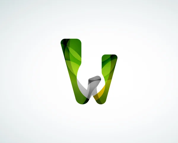 Lettre abstraite Logo Design — Image vectorielle