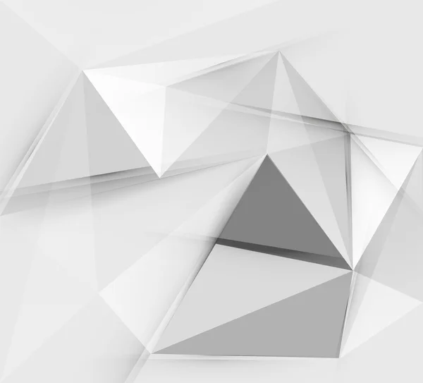Grey triangular vector abstract background — Stock Vector