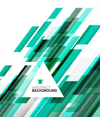 Soyut el ilanı şablonu tasarım arka plan