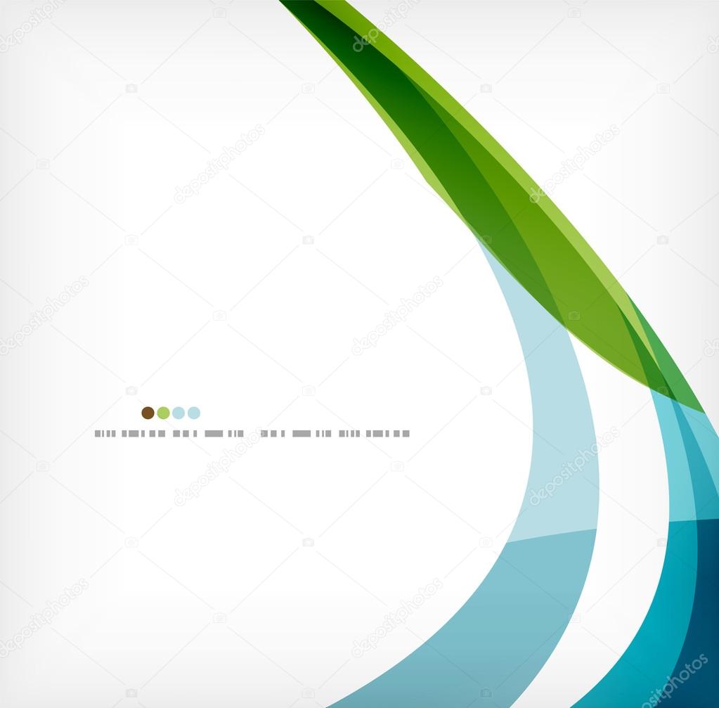 Business wave corporate background