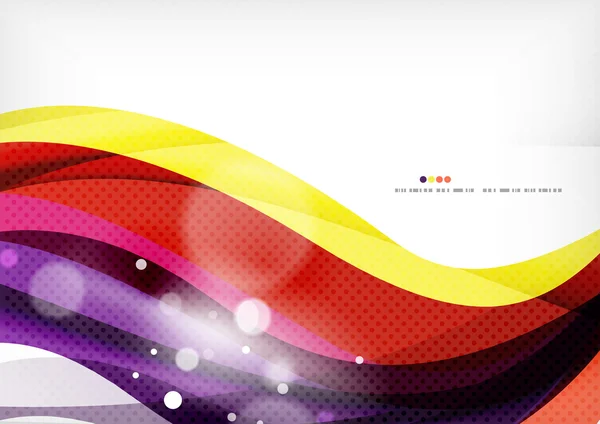 Gula och lila färg linjer, abstrakt bakgrund — Stock vektor