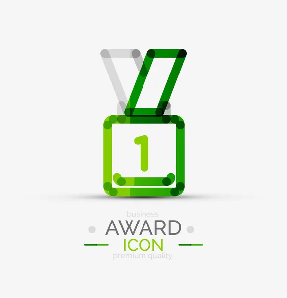 Award icon, logo. — Stock Vector