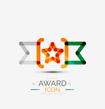 Ödülü simgesi, logo.