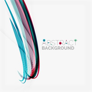 mavi dalga soyut arkaplan