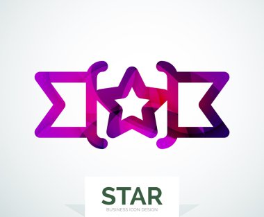 soyut renkli logo tasarımı