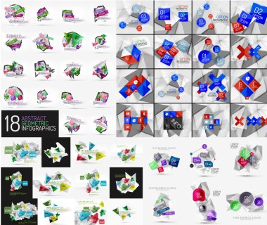 Mega Infographic Şablonlar / ayarla