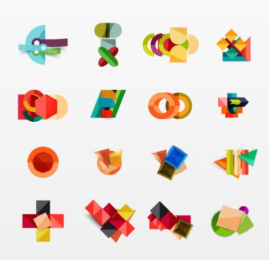 Modern iş Infographic şablonları topluluğu