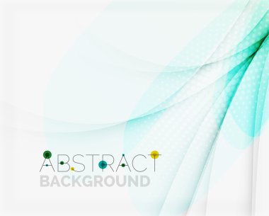 nazik akan dalgalar ile kurumsal beyaz arka plan