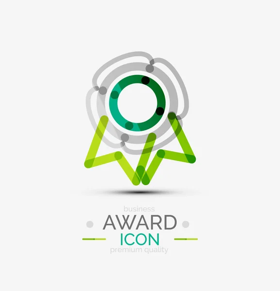 Award pictogram, logo. — Stockvector