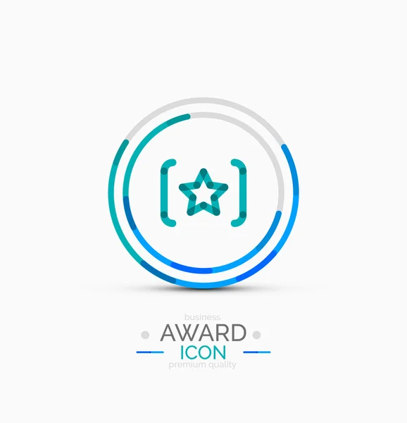 Award pictogram, logo — Stockvector