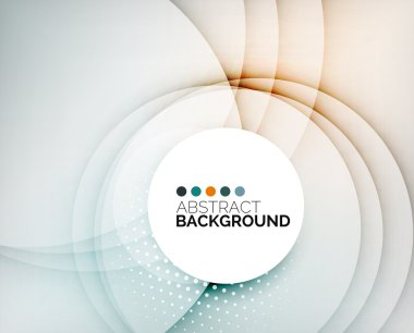 Renkli Daireler kompozisyon