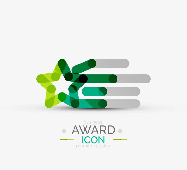 Award pictogram, logo. — Stockvector