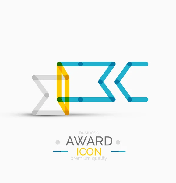 Award pictogram, logo — Stockvector