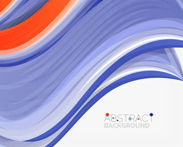 Abstrato realista fundo onda sólida — Vetor de Stock