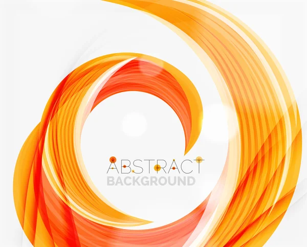 Vector swirl line abstract background — Stock Vector