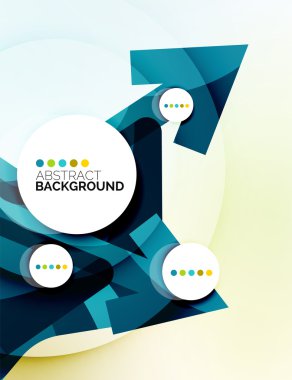 renkli taze modern arka plan