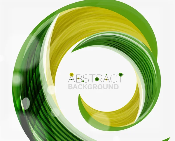 Vector swirl line abstract background — Stock Vector