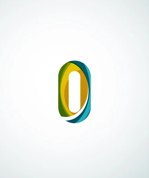 Lettre logo de l'entreprise — Image vectorielle