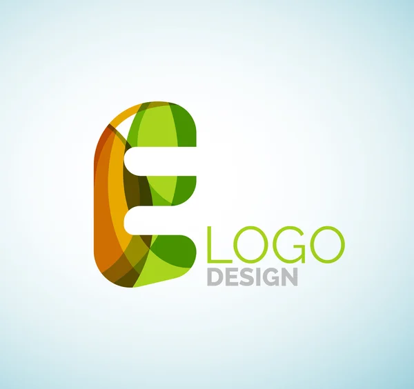 Vector letter logo — Stock Vector