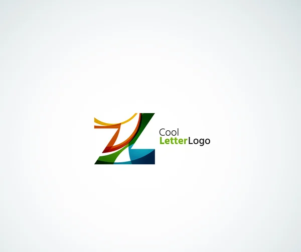 Logotipo de letra vectorial Z — Vector de stock