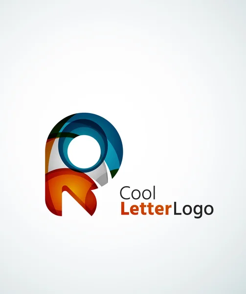 Lettre logo de l'entreprise — Image vectorielle