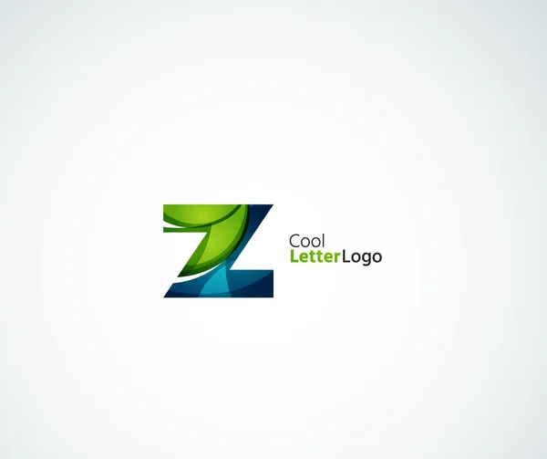 Logotipo de letra vectorial Z — Vector de stock