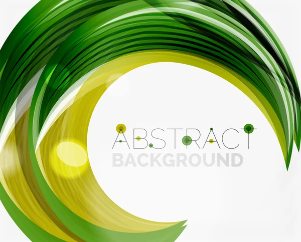 Vector swirl line abstract background — Stock Vector