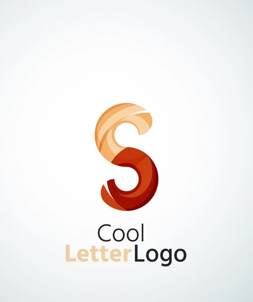 Το λογότυπο της εταιρείας επιστολή — Διανυσματικό Αρχείο
